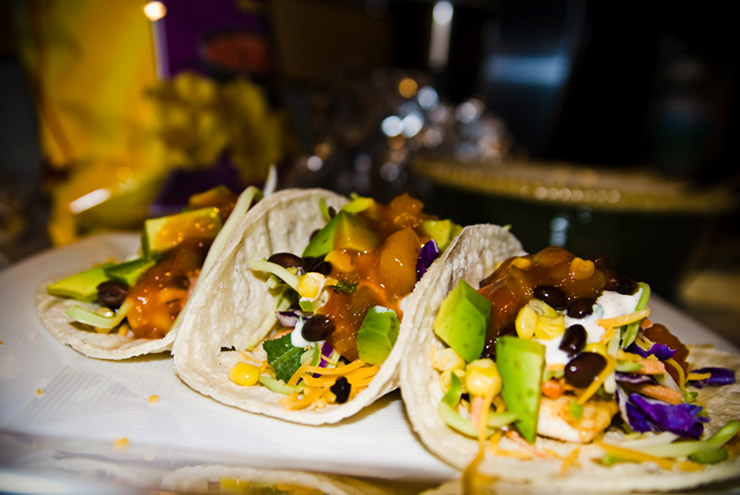 Alaska Fish Tacos with Citrus Salsa and Cabbage Slaw by Chef John Ash.  Preparation. 4 small (6-inch) flour or corn tortillas, lightly grilled. Cabbage Slaw.