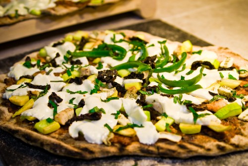 Grilled Pizza