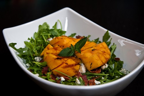 Grilled Cantaloupe Salad Grilled Cantaloupe Salad