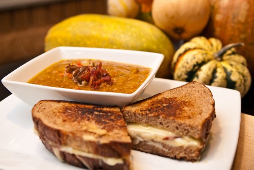 20091005-Winter Squash Soup and Grilled Cheese 20091005-Winter Squash Soup and Grilled Cheese